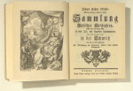 Sammlung J&uuml;discher Geschichten, welche sich mit diesem Volk in dem XIII. und folgenden Jahrhunderten bis auf MDCCLX in der Schweiz von Zeit zu Zeit zugetragen.