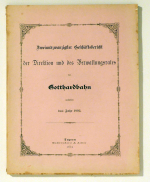 Zweiundzwanzigster Geschäftsbericht der Direktion und des Verwaltungsrates der Gotthardbahn an die am 23. Juni 1894 stattfindende Generalversammlung der Aktionäre