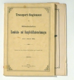 Transport-Reglement der Schweizerischen Eisenbahn- und Dampfschiffunternehmungen vom 1. Januar 1894. Genehmigt vom hohen Bundesrat durch Beschluss vom 11. Dezember 1893