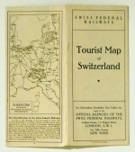 Tourist Map of Switzerland