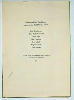 Sieben graphische Handdrucke zu Gunsten der Rudolf Steiner-Schule (in Zürich)