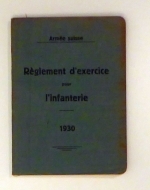 Règlement d'exercice pour l'infanterie 1930 (R. ex. J. 30)