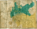 Neueste Eisenbahn- und Post-Karte von Deutschland und den angrenzenden Ländern