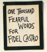 One Thousand Words for Fidel Castro