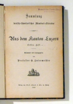 Sammlung deutsch-schweizerischer Mundart-Literatur