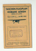 Taschen-Flugplan = Horaire aérien