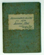 Excursions-Carte des S.A.C. für 1870. Binnen-Thal