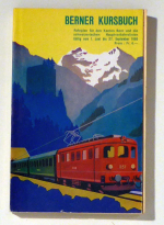 Berner Kursbuch. Fahrplan für den Kanton Bern und die schweizerischen Hauptverkehrslinien. Gültig vom 1. Juni bis 27. September 1986