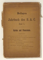 Beilagen zum Jahrbuch des Schweizer Alpenclub