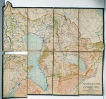 Topographische Karte des Cantons Zug