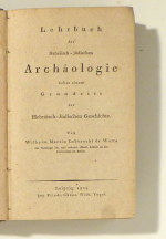 Lehrbuch der Hebr&auml;isch-J&uuml;dischen Arch&auml;ologie nebst einem Grundriss der Hebr&auml;isch-J&uuml;dischen Geschichte