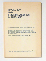 Revolution und Konterrevolution in Russland