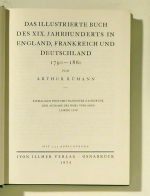 Das illustrierte Buch des XIX. Jahrhunderts in England, Frankreich und Deutschland 1790-1860